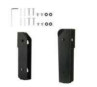 Kznifmk Universal Laptop Wall Storage Stand Metal Adjustable Laptop Tablet Wall Rack for Laptop/Keyboard