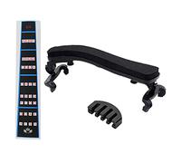 Kznifmk Violin Finger Guide/Fingerboard Sticker Fret Guide Label Finger Chart with Violin Shoulder Rest for 4/4-3/4 Size