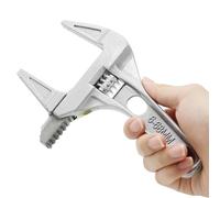 KZNKZN 1 Pcs Adjustable Wrench 6-68mm Wide Mouth Spanners Ultra Thin Alloy Faucet Spanners Basin Wrenches Hand Tools