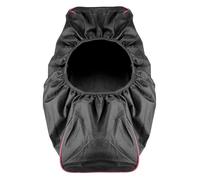 KZNKZN 1 Pcs Car Winch Cover, Black Heavy Duty 600D Breathable Oxford Fabric Waterproof Dust-Proof Winch Protection Cover Fits 8,000-17,500 lbs Capacity Electric Winches, Indoor/Outdoor