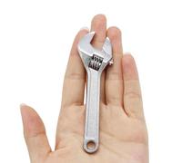 KZNKZN 1Pcs Mini Multifunction Metal Adjustable Spanner, 4 inch Portable Small Steel Spanner Jaw Wrench Hand Wrench Tools for Industry and Auto Repair