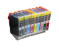 KzqNYewSm 9X Ink Cartridge Set Compatible with BCI-3e, BCI-3, BCI-5, BCI-6, BCI-8 for IP4000, IP5000, I860, MP870, MP710, MP780, MP760, MP750, BJC-3000, BJC-6000, BJC-6200 Printers