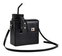 KzRUeb Water Bottle Bag for Stanley Cup Sport Bottle Holder for Women Crossbody Stanley Cup Purse Bag with Phone Pocket and Shoulder Strap Compatible with Most Water Bottle, Black