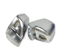 KZSH Wing Mirror Cover For A3 A4 A5 B8.5 B8K 2011-2016 Matt for Chrome Mirror Covers Rearview Side Mirror Cap for S for Line(With Side Assist)