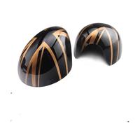 KZSH Wing Mirror Cover For Mini For Cooper S Clubman Countryman Paceman R60 Manual/Power Folding 2x Rear View Mirror Covers Stickers