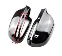 KZSH Wing Mirror Cover For S For Line For A4 B8 A6 C6 A5 Q3 A3 8P Carbon Fiber Style Mirror Cover Rearview Side Mirror Cap