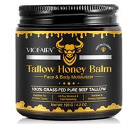 KZUO Beef Tallow for skin, Beef Tallow, Hydrating Tallow Balm with Raw Honey and Beeswax, Grass-Fed Beef Tallow & Raw Wild Honey Blend, Body & Face Moisturizer, Natural Formula