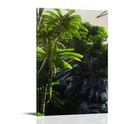 KZXBOCXHV ARK Survival Evolved Canvas Poster Posters Premium Canvas Wall Art for Bedroom Living Room And Anime Lounge Decor 20x30inch(50x75cm) Frame-style