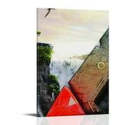 KZXBOCXHV ARK Survival Evolved Posters Premium Canvas Wall Art for Bedroom Living Room And Anime Lounge Decor 20x30inch(50x75cm) Frame-style