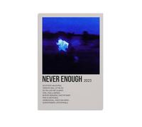 KZXBOCXHV Daniel Cesar Never Enough Poster Canvas Wall Art Home Prints Canvas Print Home Gym Office Wall Bedroom Decorative Retro Wall Color Wall Decoration20x30inch(50x75cm) Unframe-style
