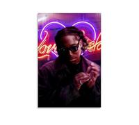 KZXBOCXHV Don Toliver Love Sick Poster Canvas Wall Art Home Prints Canvas Print Home Gym Office Wall Bedroom Decorative Retro Wall Color Wall Decoration 24x36inch(60x90cm) Unframe-style