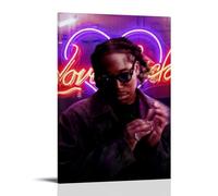 KZXBOCXHV Don Toliver Love Sick Poster Canvas Wall Art Home Prints Canvas Print Home Gym Office Wall Bedroom Decorative Retro Wall Color Wall Decoration 16x24inch(40x60cm) Frame-style
