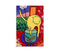 KZXBOCXHV Henri Matisse Poster Canvas Wall Art Home Prints Canvas Print Home Gym Office Wall Bedroom Decorative Retro Wall Color Wall Decoration12x18inch(30x45cm) Unframe-style