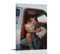 KZXBOCXHV Love Lies Bleeding Poster Canvas Wall Art Home Prints Canvas Print Home Gym Office Wall Bedroom Decorative Retro Wall Color Wall Decoration24x36inch(60x90cm) Frame-style