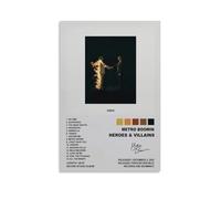 KZXBOCXHV Metro Boomin Album Poster Posters Premium Canvas Wall Art for Bedroom Living Room And Anime Lounge Decor 08x12inch(20x30cm) Unframe-style