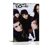 KZXBOCXHV My Chemical Romance Album Poster Posters Premium Canvas Wall Art for Bedroom Living Room And Anime Lounge Decor 08x12inch(20x30cm) Frame-style