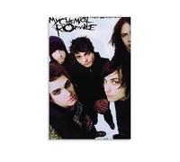 KZXBOCXHV My Chemical Romance Album Poster Posters Premium Canvas Wall Art for Bedroom Living Room And Anime Lounge Decor 24x36inch(60x90cm) Unframe-style