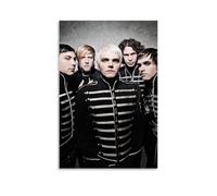 KZXBOCXHV My Chemical Romance Poster Canvas Wall Art Home Prints Canvas Print Home Gym Office Wall Bedroom Decorative Retro Wall Color Wall Decoration08x12inch(20x30cm) Unframe-style