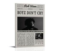 KZXBOCXHV Rod Wave Album Poster Posters Premium Canvas Wall Art for Bedroom Living Room And Anime Lounge Decor 16x24inch(40x60cm) Frame-style