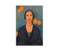 KZXBOCXHV Tarsila Do Amaral Poster Canvas Wall Art Home Prints Canvas Print Home Gym Office Wall Bedroom Decorative Retro Wall Color Wall Decoration 12x18inch(30x45cm) Unframe-style