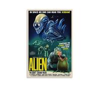 KZXBOCXHV The Alie Movie Poster Posters Premium Canvas Wall Art for Bedroom Living Room And Anime Lounge Decor 12x18inch(30x45cm) Unframe-style