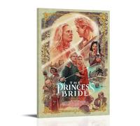 KZXBOCXHV The Princes Brides Movie Poster Posters Premium Canvas Wall Art for Bedroom Living Room And Anime Lounge Decor 20x30inch(50x75cm) Frame-style