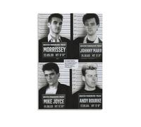 KZXBOCXHV The Smiths Poster Canvas Wall Art Home Prints Canvas Print Home Gym Office Wall Bedroom Decorative Retro Wall Color Wall Decoration 24x36inch(60x90cm) Unframe-style