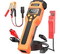 KZYEE KT80 Digital Timing Light - Dwell & Voltage Test, Advance Angle & RPM, Upgrade LED Strobe (Long-Life & Stable), USB-C Rechargeable, Car Timing Gun Works on 6V & 12V Gas Engines (2/4 Stroke)
