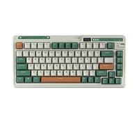 KZZI K75 PRO RGB 75% Wireless Mechanical Keyboard, Triple Mode BT5.0/2.4G/USB-C 82 Keys, Hot Swappable Gaming Keyboard with Button and Power Indicator