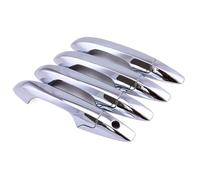 KZZYPJ Car Outer Door Handle for Civic 2007-2011 for Pilot 2009-2015 Car-Styling Auto 8pcs Chrome Outside Door Handle Cover Trim Molding Car Outer Vehicle Handle(Chrome)