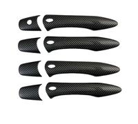 KZZYPJ Car Outer Door Handle for Nissan for Patrol for Y62 for Armada for Tule 2017-2024 Door Handle Covers Car Outer Vehicle Handle(Carbon 4Smart)
