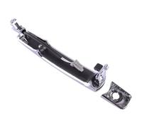 KZZYPJ Car Outer Door Handle for Nissan for X-Trail for SUV for T31 2006 2007 2008 2009 2010 2011 2012 2013 2014 Plastic Silver Exterior Front Left Side Door Handle Car Outer Vehicle Handle