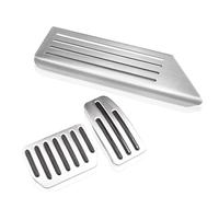 KZZYPJ Car Vehicle Pedal Foot Treadle For Tesla For Model 3 2017 2018 2019 Pedals 2Pcs Aluminum Alloy Steel Car Pedal Pads Cover AT Pedals Set(3pcs)
