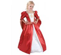 (L 10-12 years (130-140 cm)) Medieval princess costume with satin effect for girls