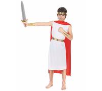 (L 10-12 years (130-140 cm)) Roman cape costume for boys