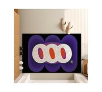 (L-11, 40X60cm 15.7X23.6in) Home floor mat silk ring non-slip and dirt-resistant, leave-in, carpet at the door, bedroom, bathroom, entry bathroom, modern