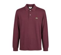 Lacoste Men's L1212 Long Sleeve Polo Shirt Oxalis in Burgundy | Size: Large Lacoste Burgundy L