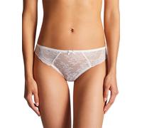 Aubade Women's Thong Danse Des Sens Opale – Low-Rise Stretch-Lace Embroidered – White L