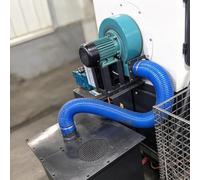 L 1M Dryer Vent Hose for Tight Space, Dust Collection Flex Duct | Indoor Outdoor-Ready, Corrugated Design, Expandable & Space-Saving, Flexible for Easy Routing