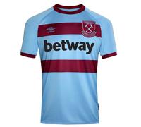 Umbro 2020-2021 West Ham Away Football Shirt Blue Large - 41-43 inch Chest
