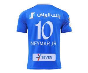 (L) 2023-2024 Al Hilal Home Shirt (Neymar Jnr 10)
