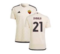 (L) 2023-2024 Roma Away Shirt (DYBALA 21)