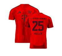 (L) 2024-2025 Bayern Munich Home Shirt (Muller 25)