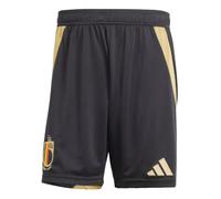 (L) 2024-2025 Belgium Home Shorts (Black)