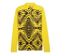 2024-2025 Borussia Dortmund Prematch 1/4 Zip Top (Yellow)