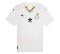 PUMA Mens Ghana Home Shirt 2025 Adults White/Yellow L