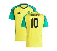 (L) 2024-2025 Jamaica Home Shirt (Your Name)