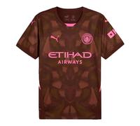 (L) 2024-2025 Man City Third Goalkeeper Shirt (Espresso Brown)