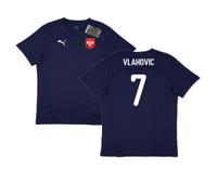 (L) 2024-2025 Serbia Training Jersey (Navy) (Vlahovic 7)