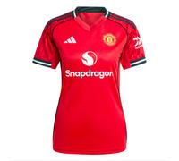 adidas Manchester United Womens 25/26 Home Stadium Replica Shirt, Red, Size L, Women Red